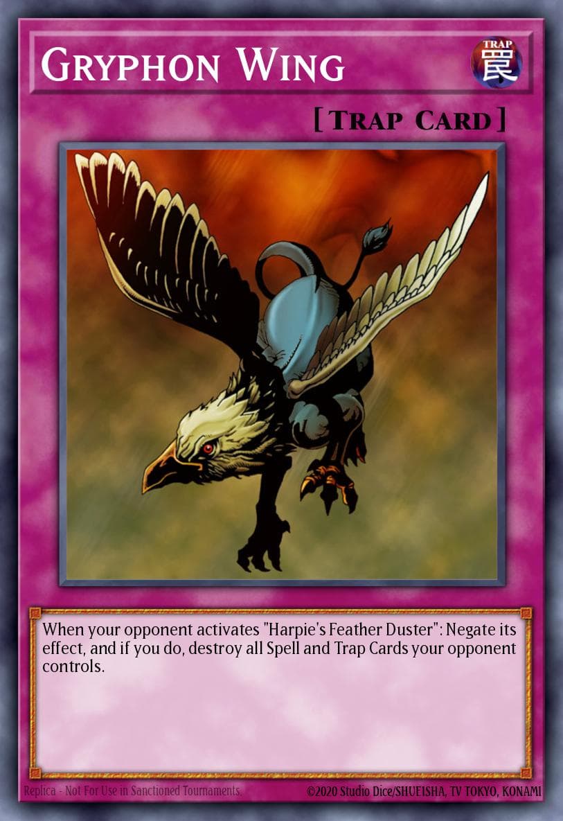 Gryphon Wing — Yu-Gi-Oh! card