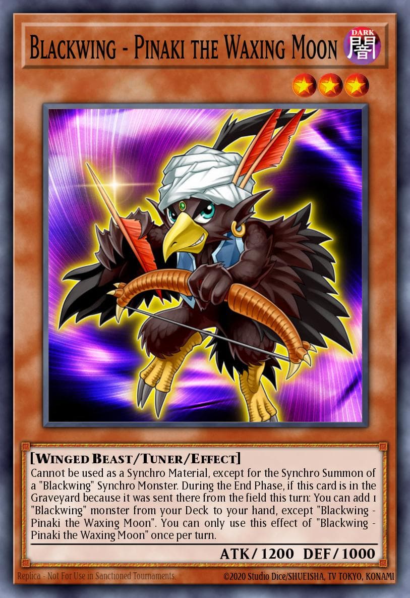 Blackwing - Pinaki the Waxing Moon — Legendary Duelists: Season 2
