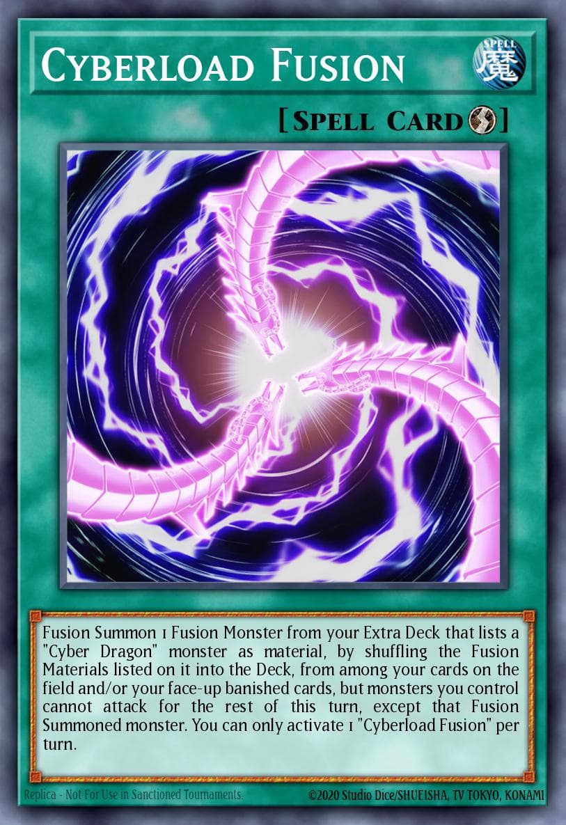 Cyberload Fusion — Legendary Duelists: White Dragon Abyss Yu-Gi-Oh! card by KAZUKI TAKAHASHI