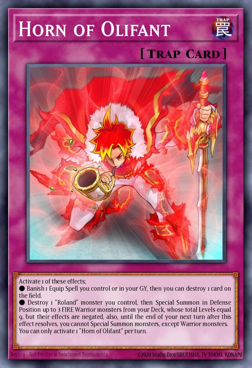 Horn of Olifant — OTS Tournament Pack 22 Yu-Gi-Oh! card by SHUHEISHA