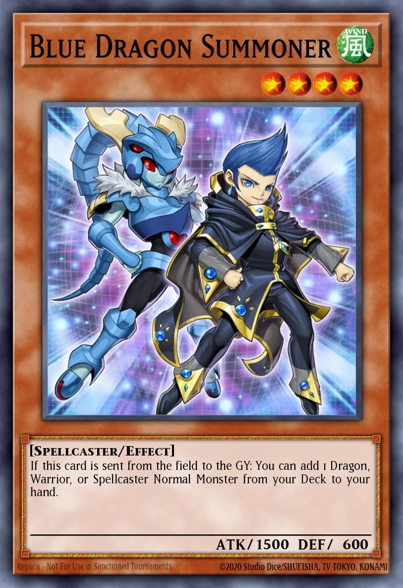 Blue Dragon Summoner — Speed Duel Decks: Destiny Masters