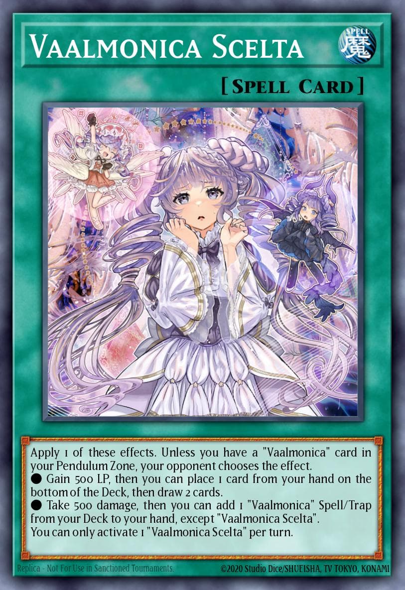 Vaalmonica Scelta — Valiant Smashers Yu-Gi-Oh! card by Studio Dyne/SHUEISHA, TV TOKYO, KONAMI