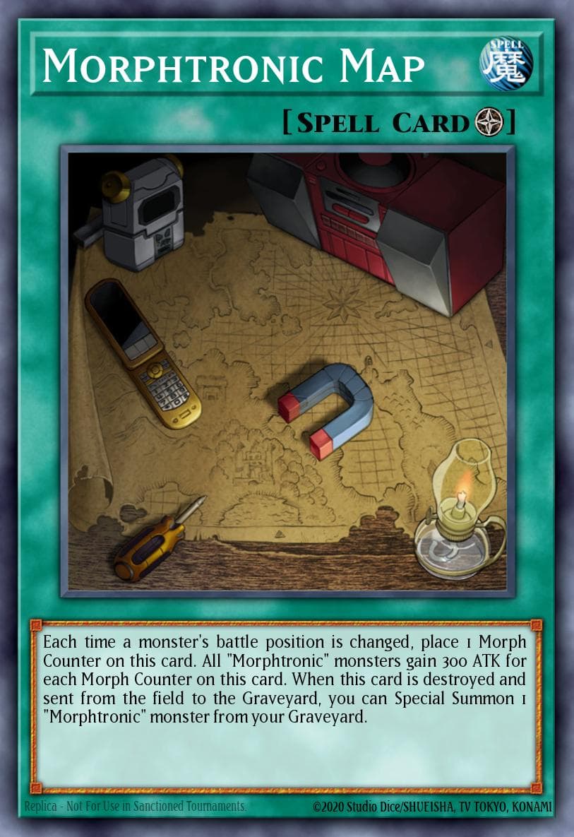 Morphtronic Map — Crimson Crisis Yu-Gi-Oh! card by Takanori