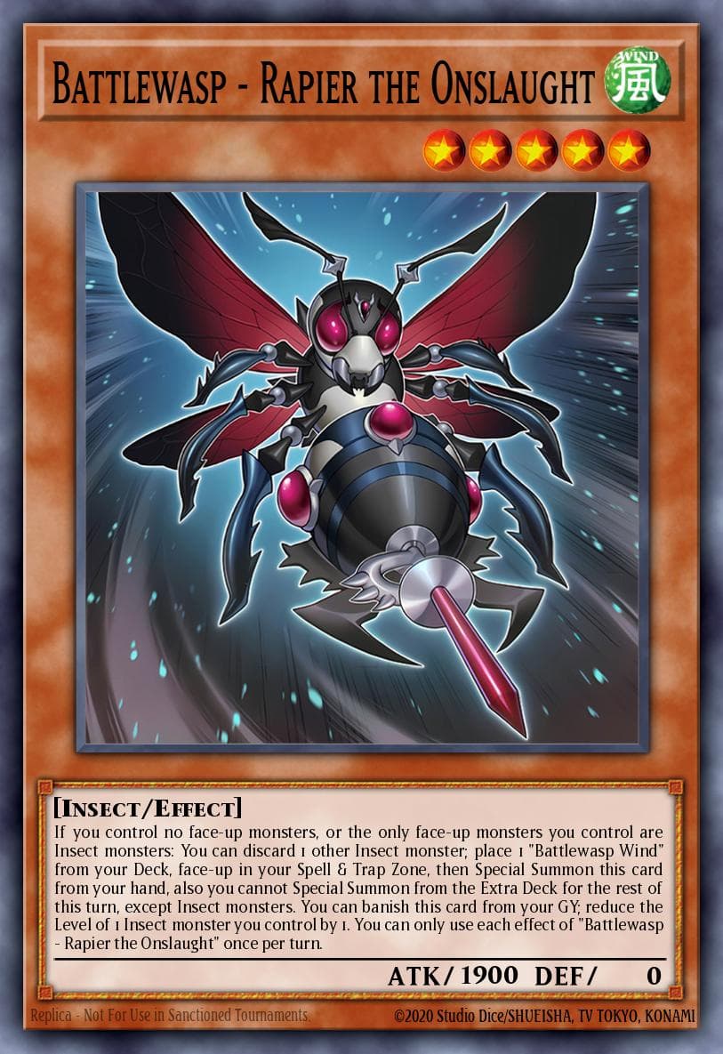 Battlewasp - Rapier the Onslaught — Rage of the Abyss