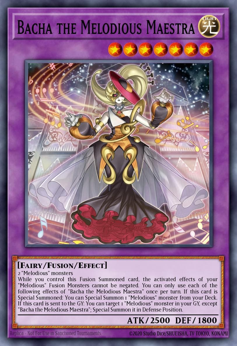 Bacha the Melodious Maestra (ESR) — Yu-Gi-Oh! card