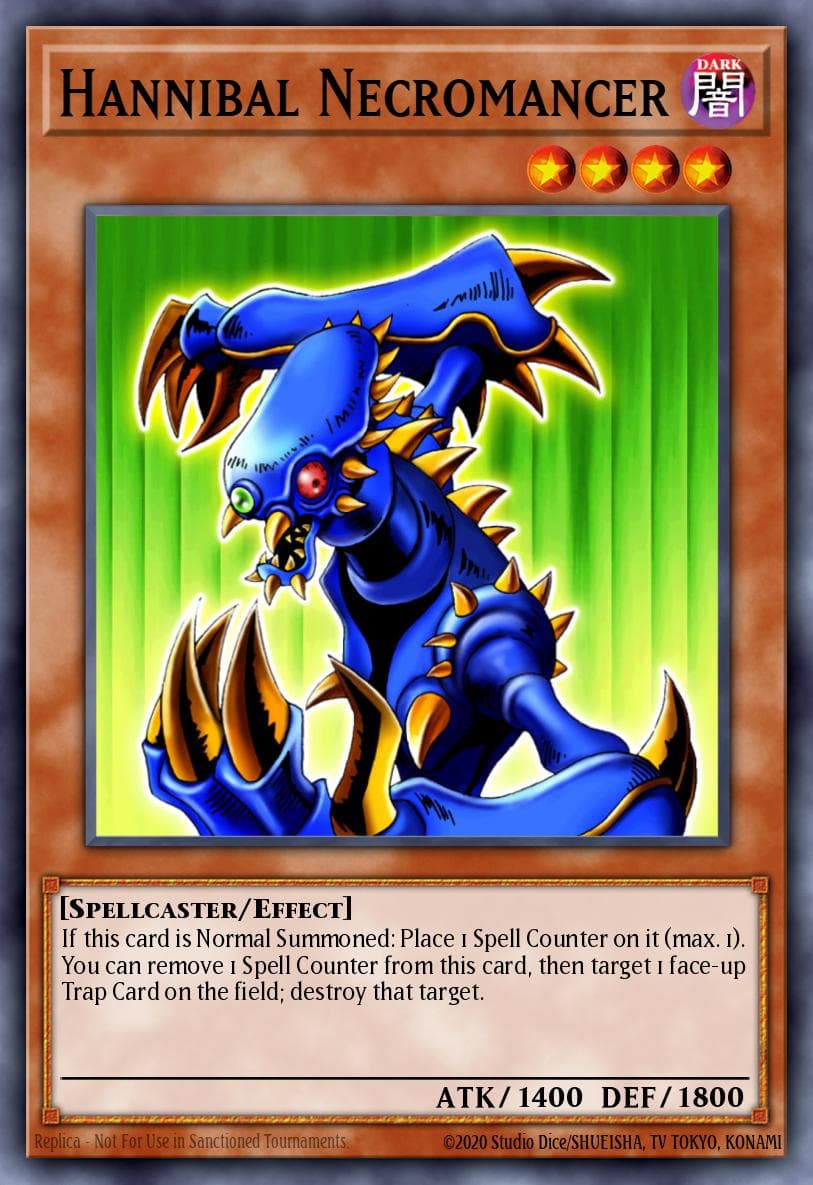 Hannibal Necromancer — Structure Deck: Spellcaster's Command Yu-Gi-Oh! card by KAI
