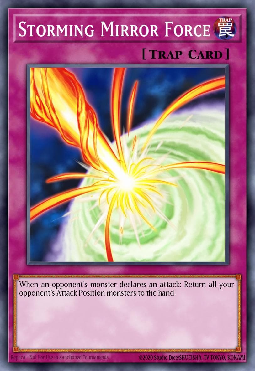 Storming Mirror Force — Yu-Gi-Oh! card