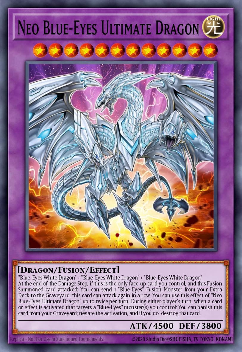 Neo Blue-Eyes Ultimate Dragon — Yu-Gi-Oh! card
