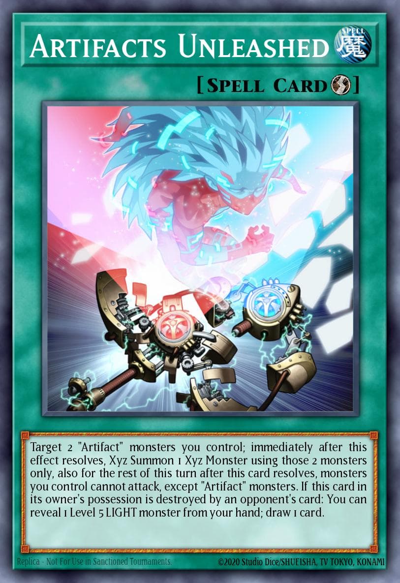 Artifacts Unleashed — 2015 Mega-Tins Mega Pack Yu-Gi-Oh! card by KAZUKI TAKAHASHI