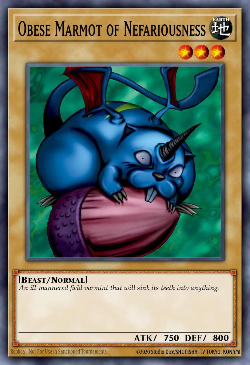 Obese Marmot of Nefariousness — World Championship 2010 Card Pack