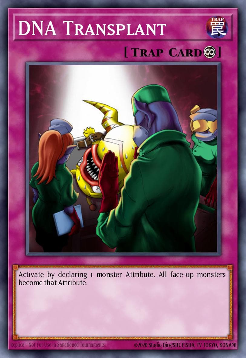 DNA Transplant — Dark Revelation Volume 2 Yu-Gi-Oh! card by KAZUKI TAKAHASHI