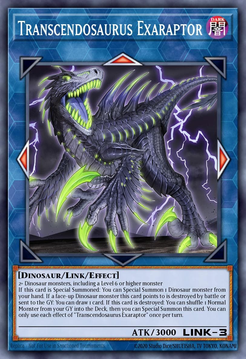 Transcendosaurus Exaraptor — 25th Anniversary Tin: Dueling Mirrors