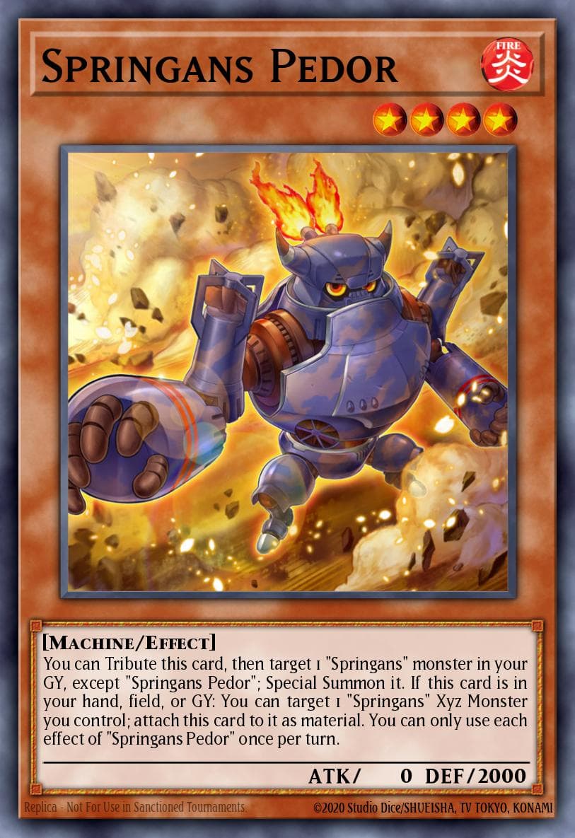 Springans Pedor — Blazing Vortex