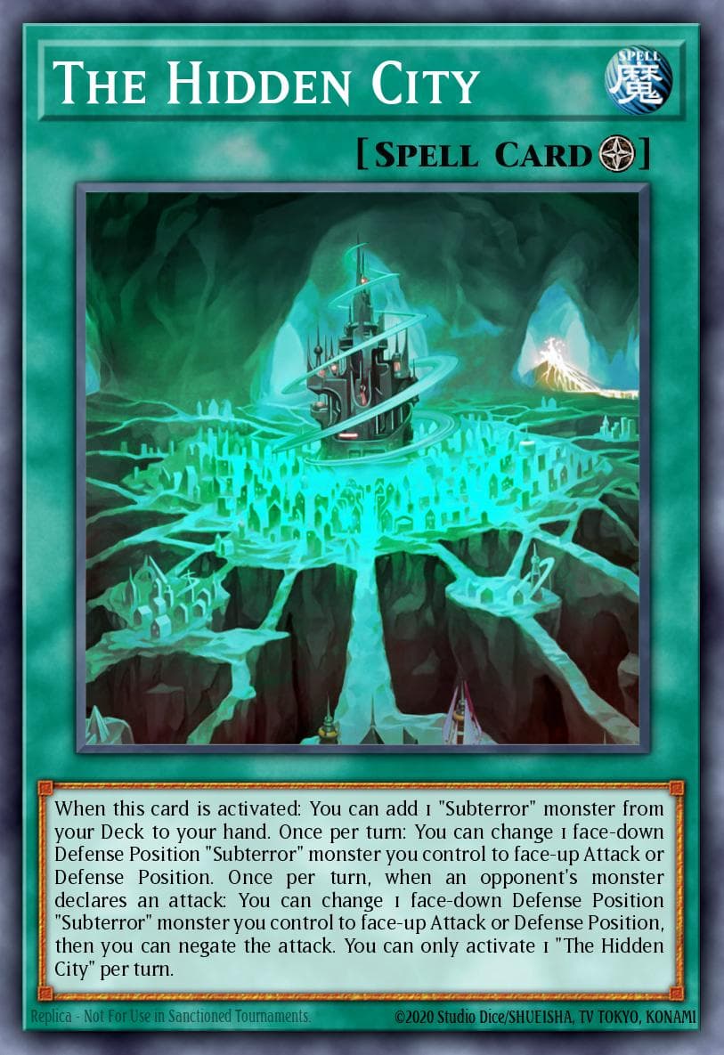 The Hidden City — Yu-Gi-Oh! card