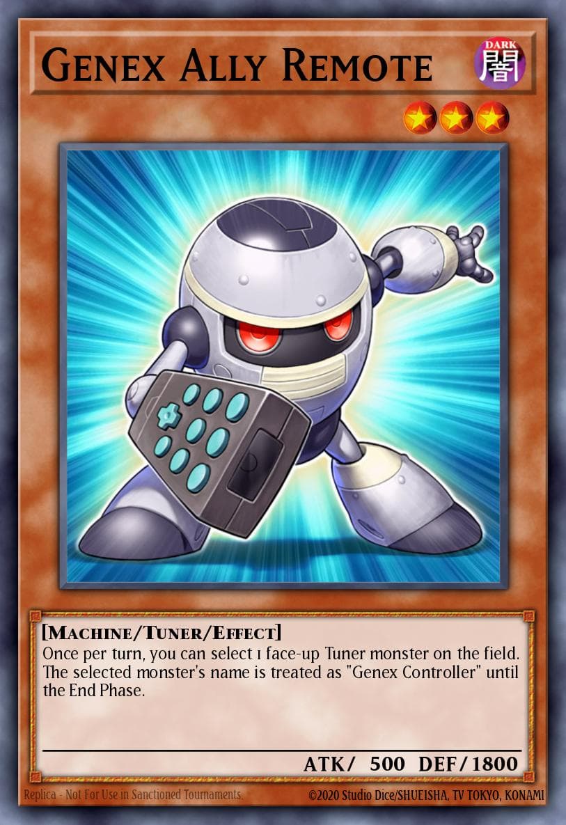 Genex Ally Remote — Hidden Arsenal 4 Yu-Gi-Oh! card by KAZUKI TAKAHASHI