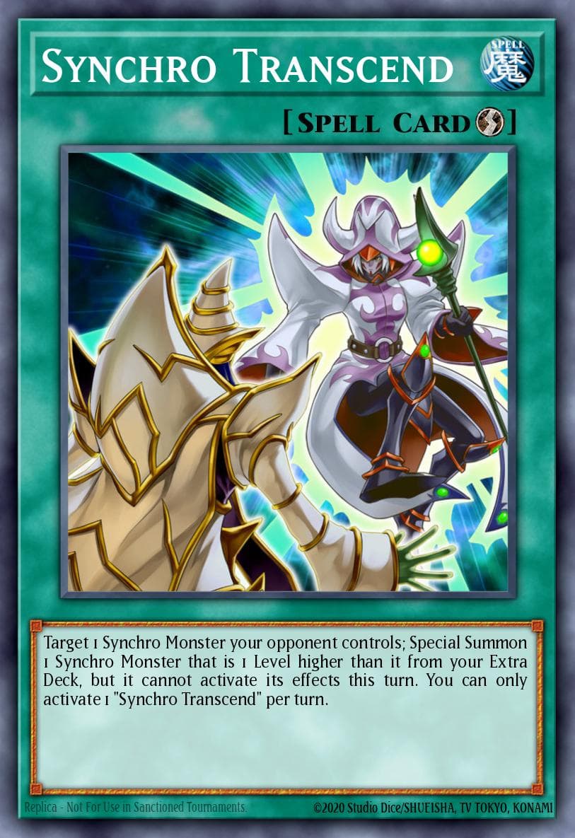 Synchro Transcend — Duel Overload