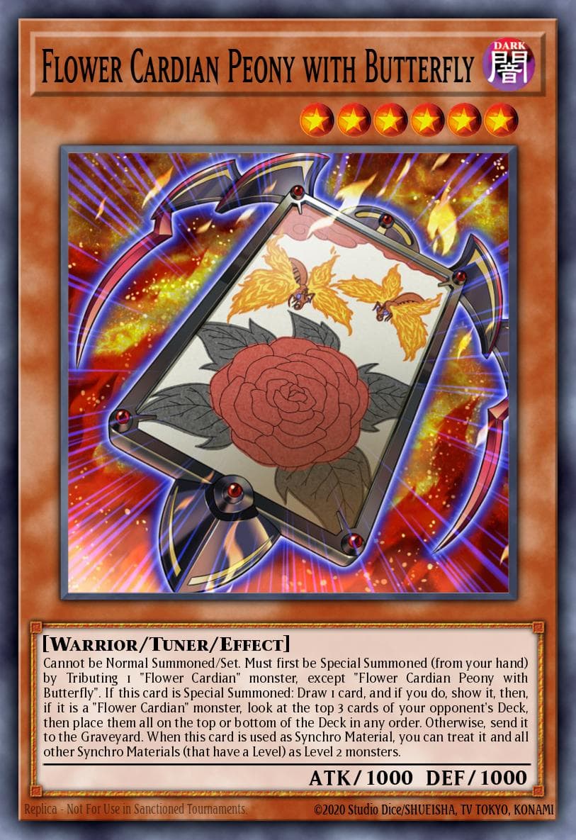 Flower Cardian Peony with Butterfly — Invasion: Vengeance