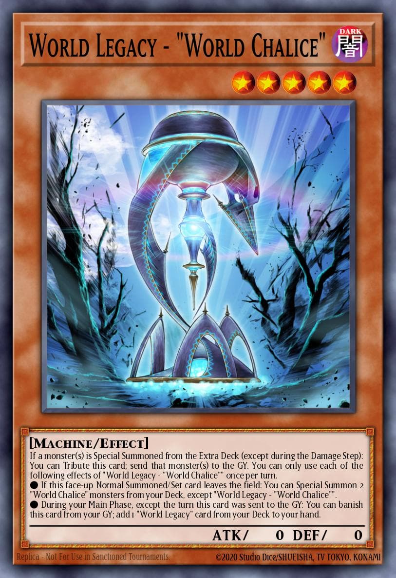 World Legacy - "World Chalice" — Yu-Gi-Oh! card