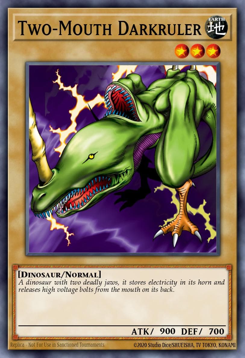 Two-Mouth Darkruler — Legend of Blue Eyes White Dragon
