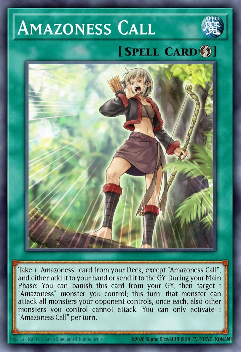 Amazoness Call — Legendary Duelists