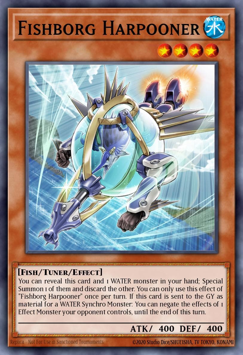 Fishborg Harpooner — Legacy of Destruction Yu-Gi-Oh! card by N/A