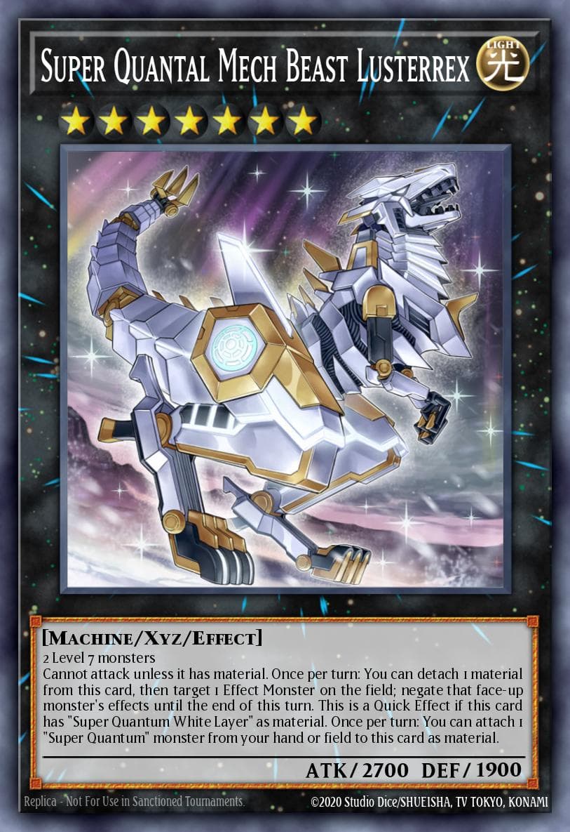 Super Quantal Mech Beast Lusterrex — Dark Neostorm
