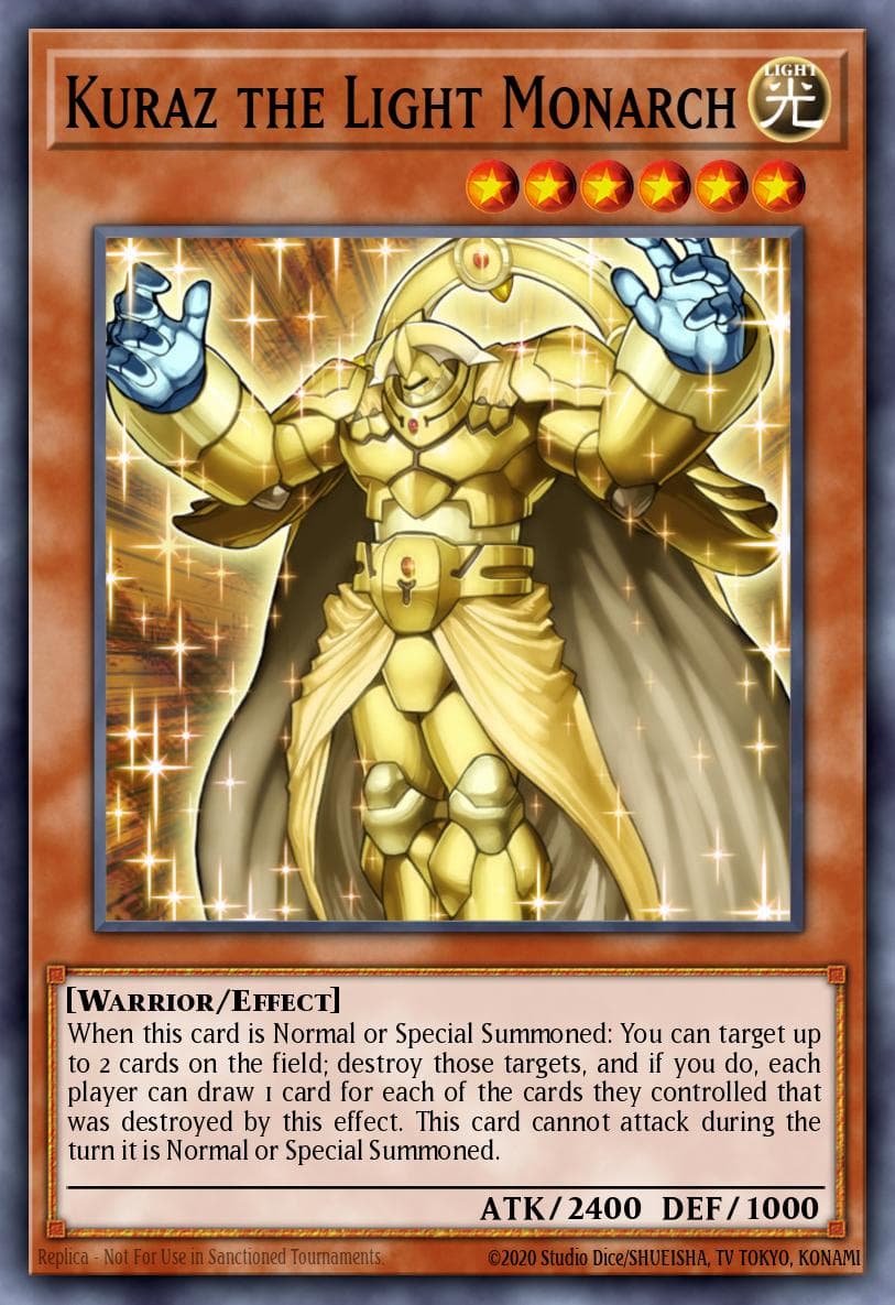 Kuraz the Light Monarch — Super Starter: Space-Time Showdown Power-Up Pack