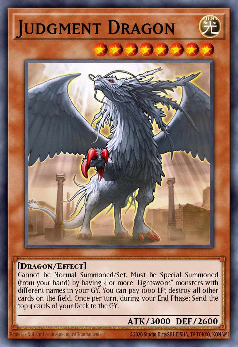 Judgment Dragon — Yu-Gi-Oh! card