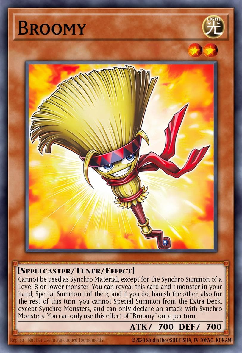 Broomy — The Infinite Forbidden Yu-Gi-Oh! card by Konami