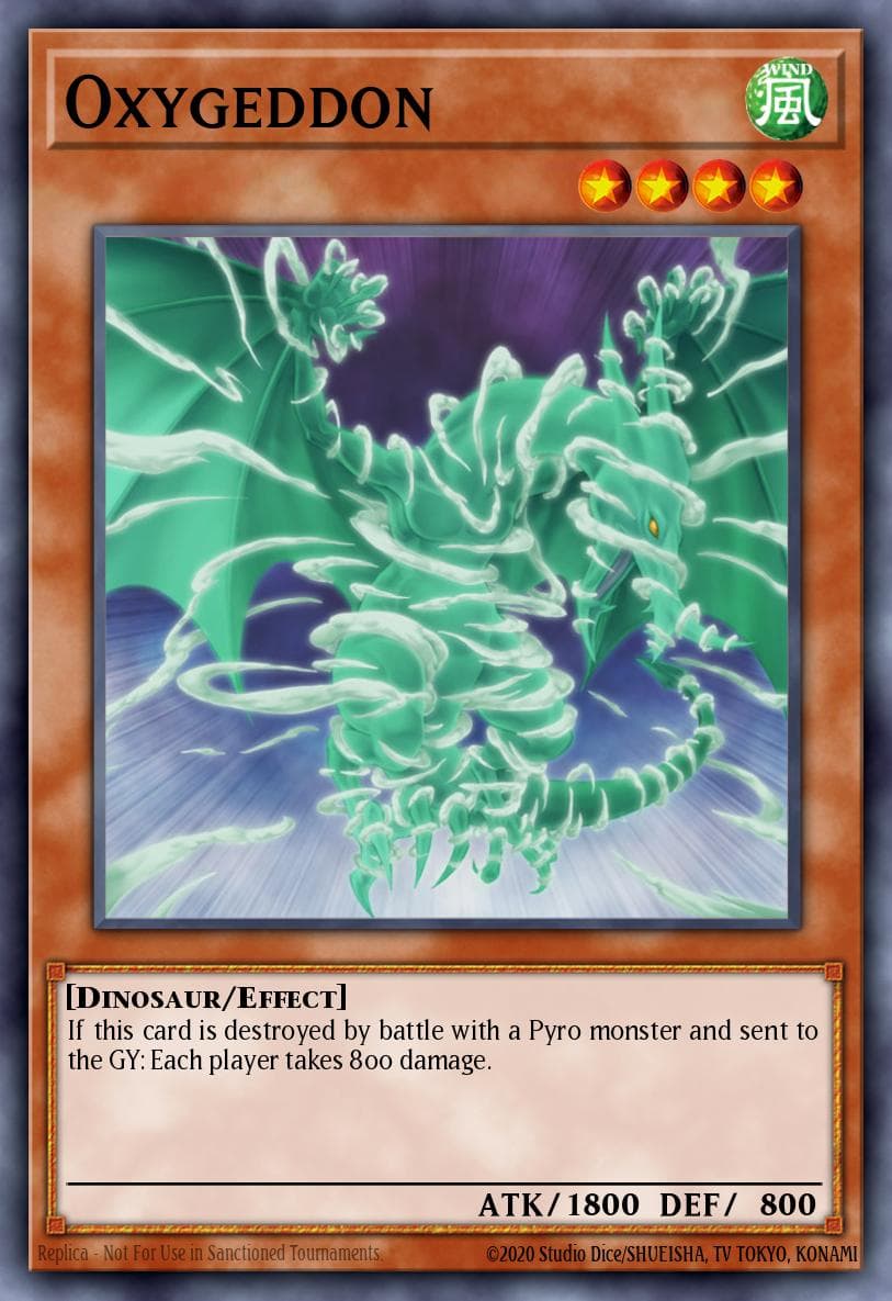 Oxygeddon — Yu-Gi-Oh! card