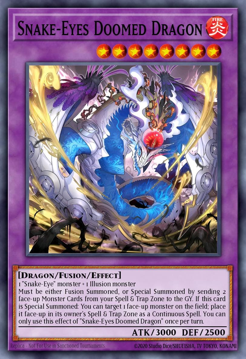 Snake-Eyes Doomed Dragon — Supreme Darkness