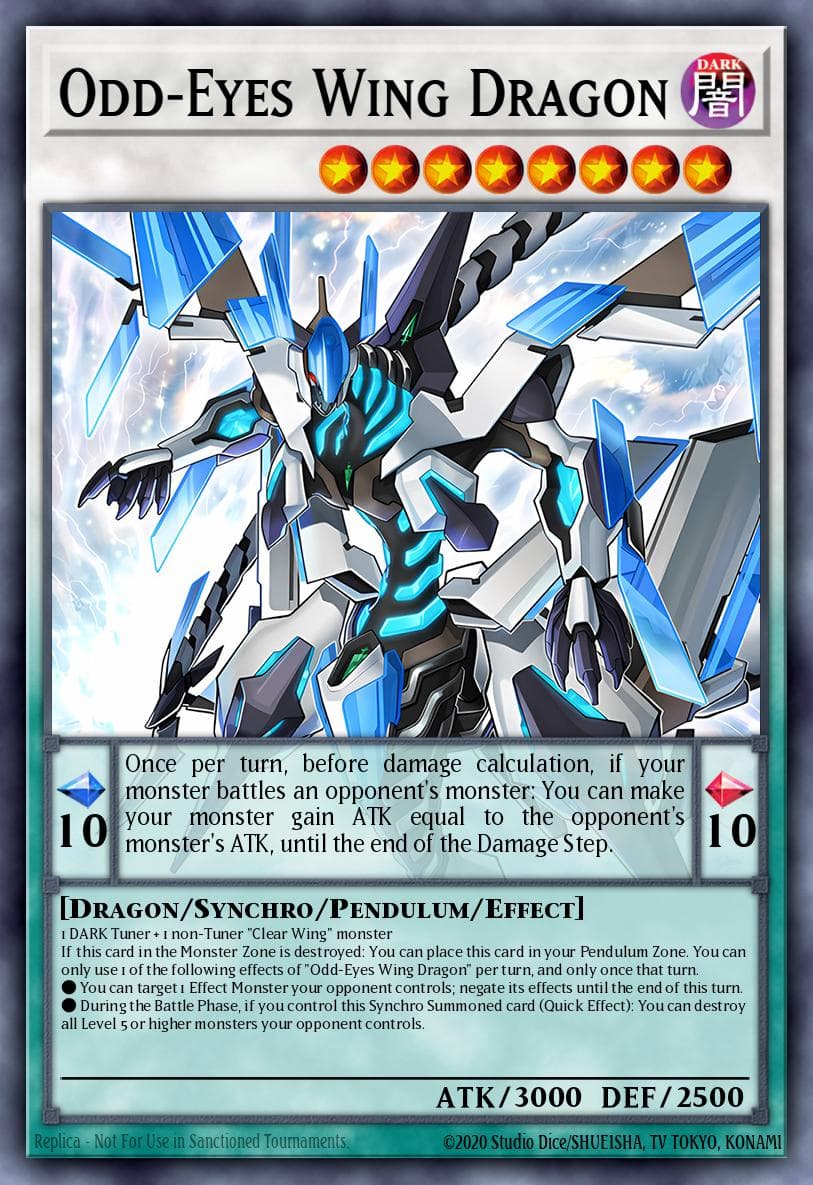 Odd-Eyes Wing Dragon — Dimension Force