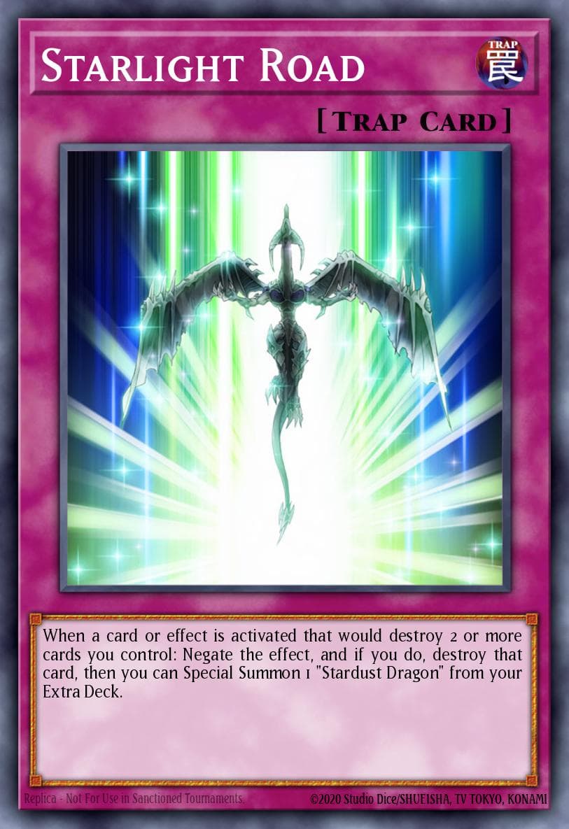 Starlight Road — Yu-Gi-Oh! card