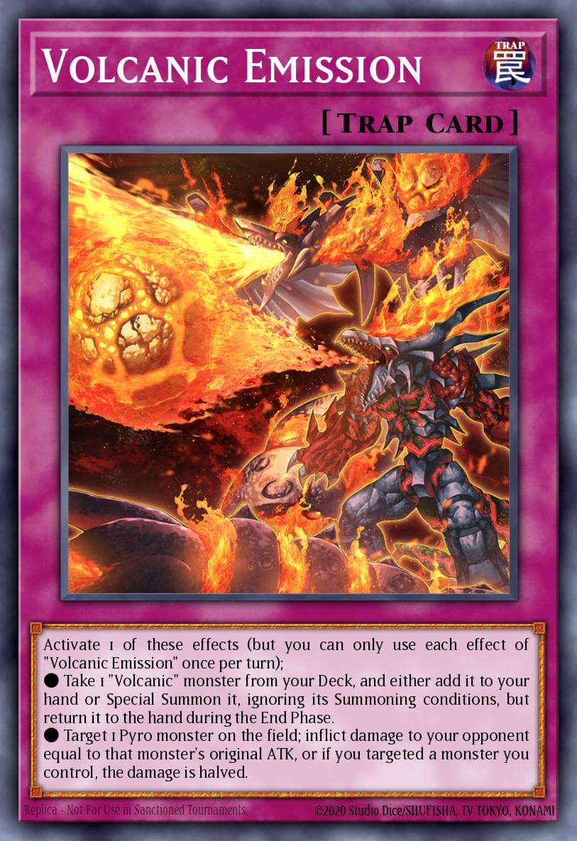 Volcanic Emission — Legendary Duelists: Soulburning Volcano