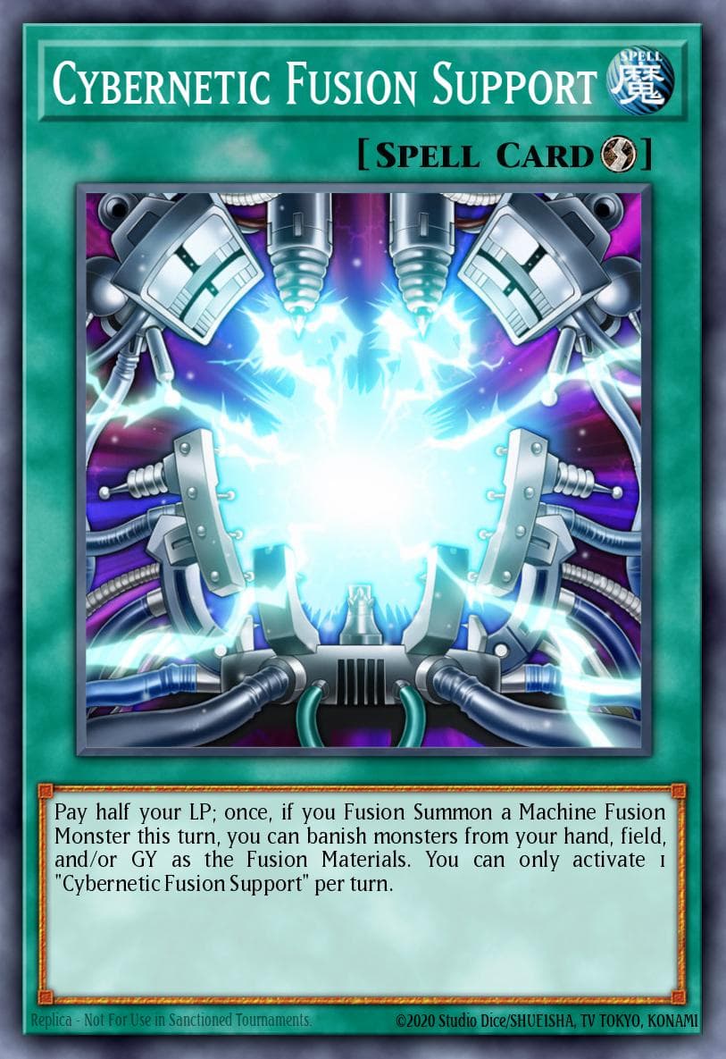 Cybernetic Fusion Support — Legendary Dragon Decks (2020 Date Reprint)