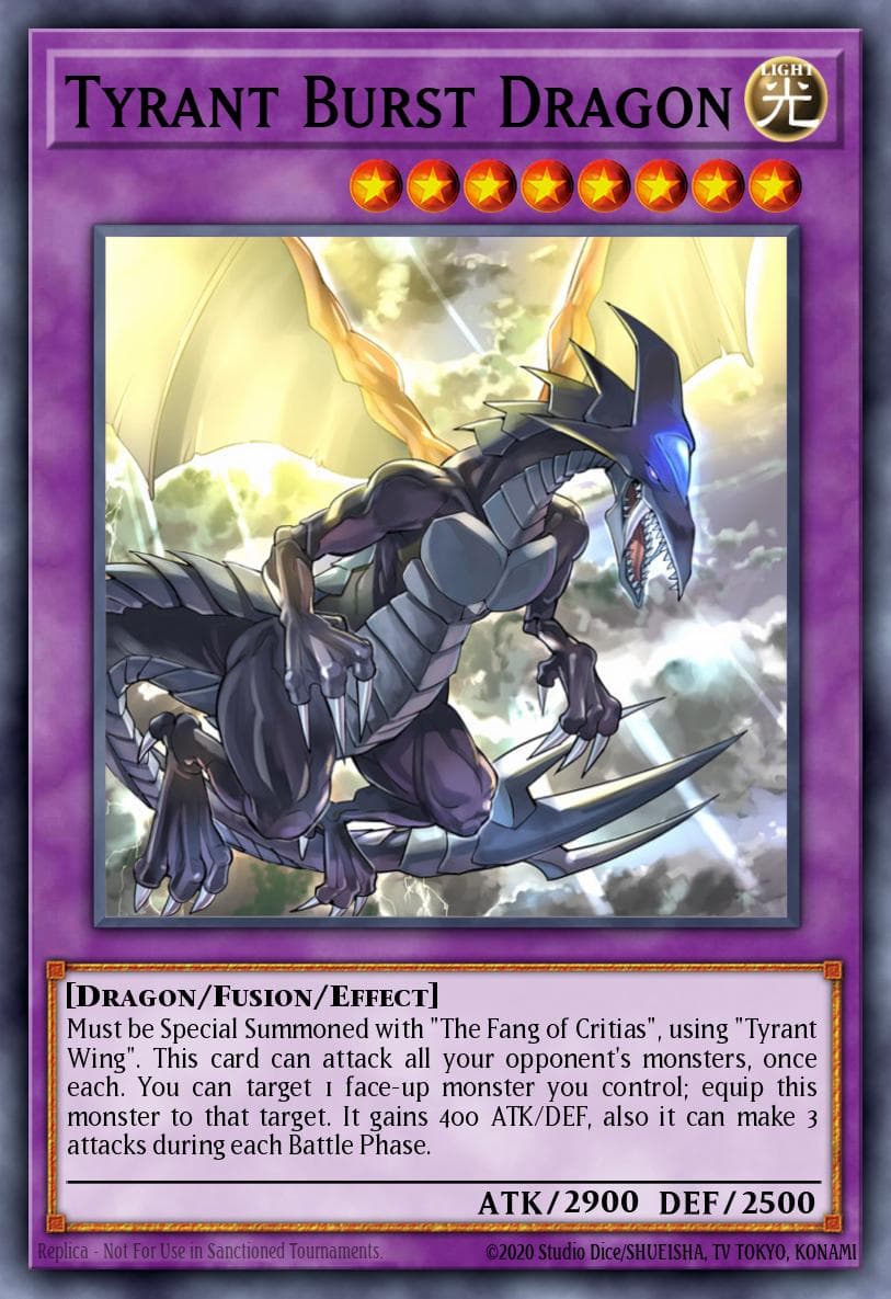 Tyrant Burst Dragon — Legendary Collection Kaiba (2020 Date Reprint)