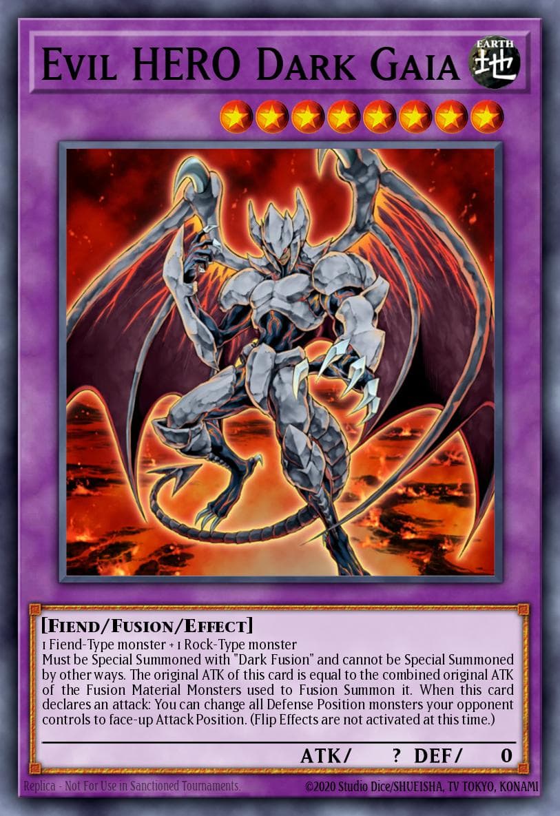 Evil HERO Dark Gaia — Speed Duel: Tournament Pack 6