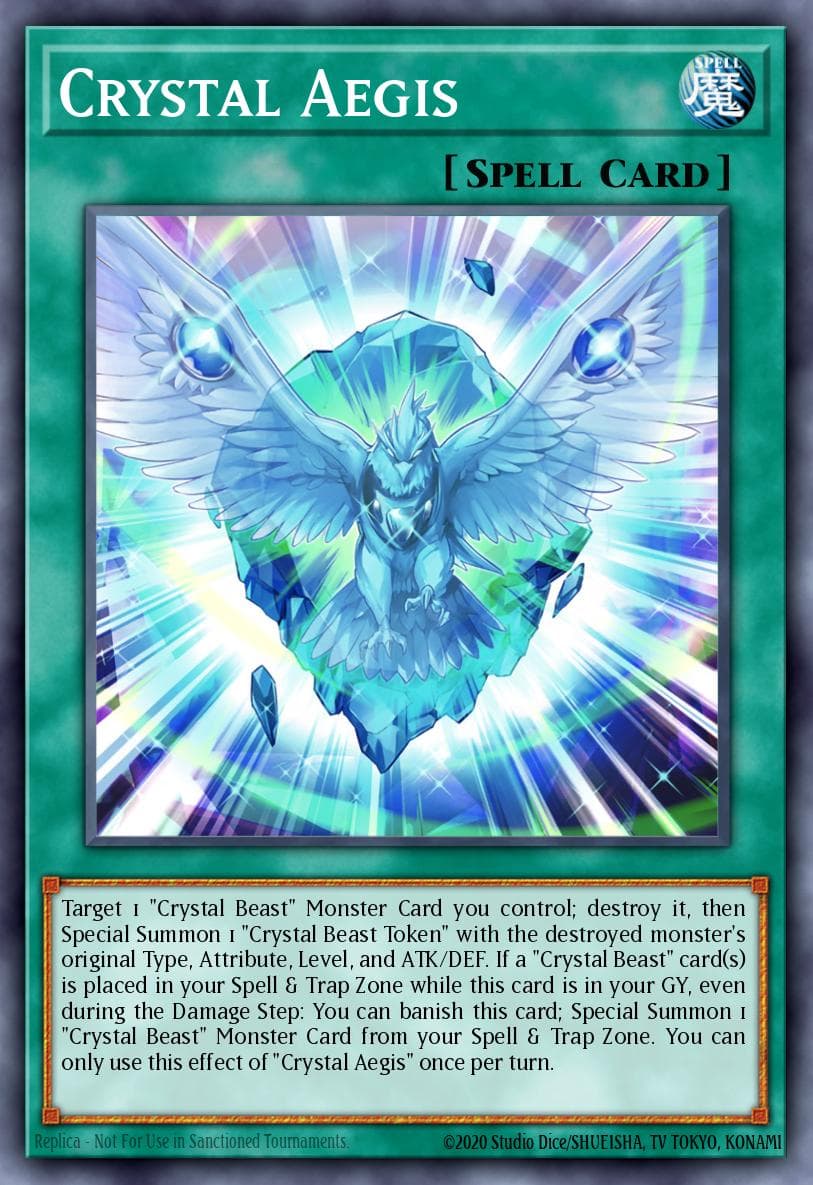Crystal Aegis — Yu-Gi-Oh! card
