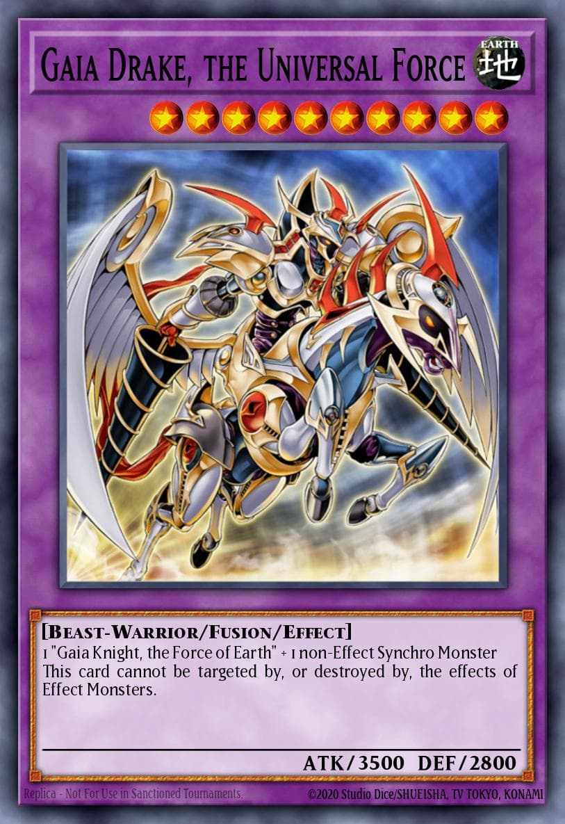 Gaia Drake, the Universal Force — Starstrike Blast