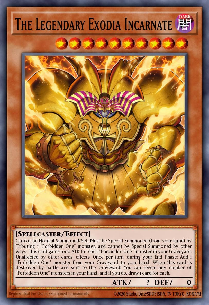 The Legendary Exodia Incarnate — Battles of Legend: Terminal Revenge
