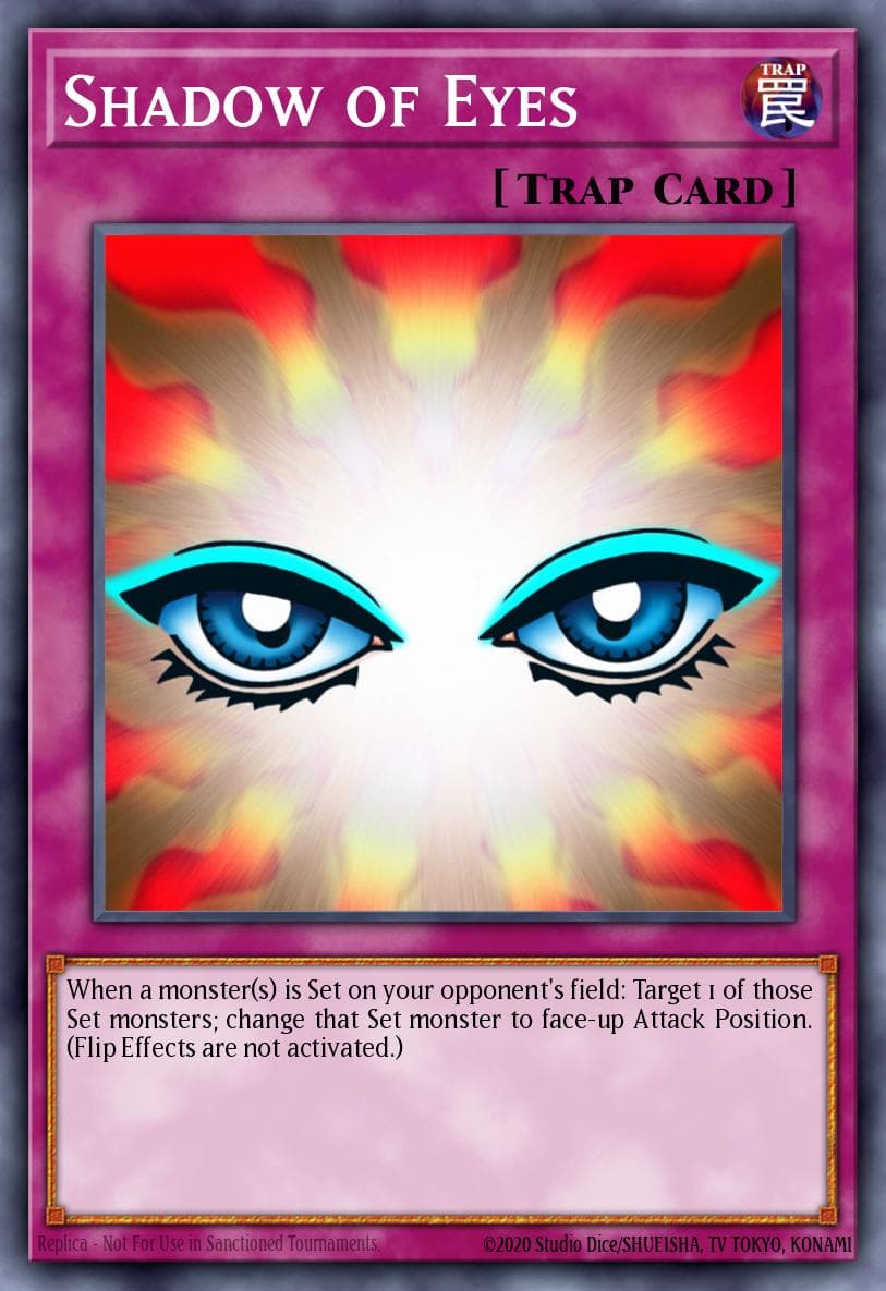 Shadow of Eyes — Pharaoh's Servant (Worldwide English) Yu-Gi-Oh! card by KAZUKI TAKAHASHI