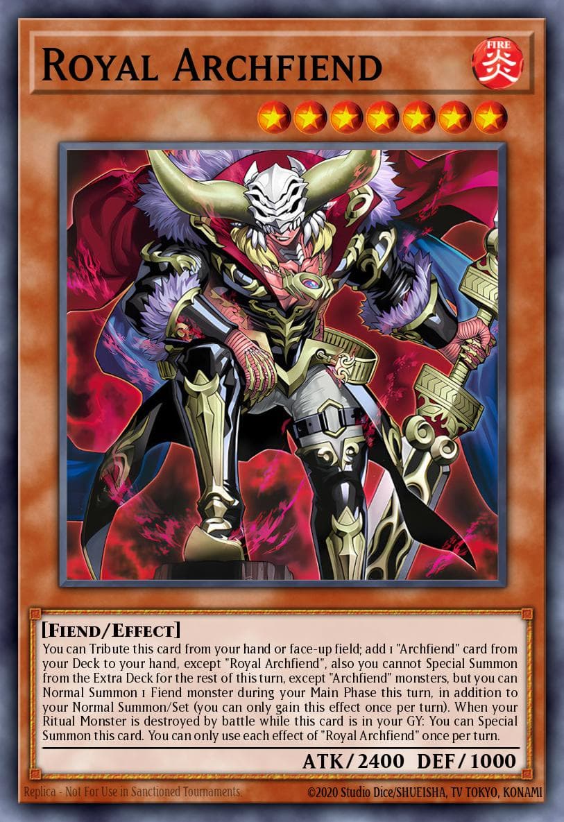 Royal Archfiend — Burst Protocol
