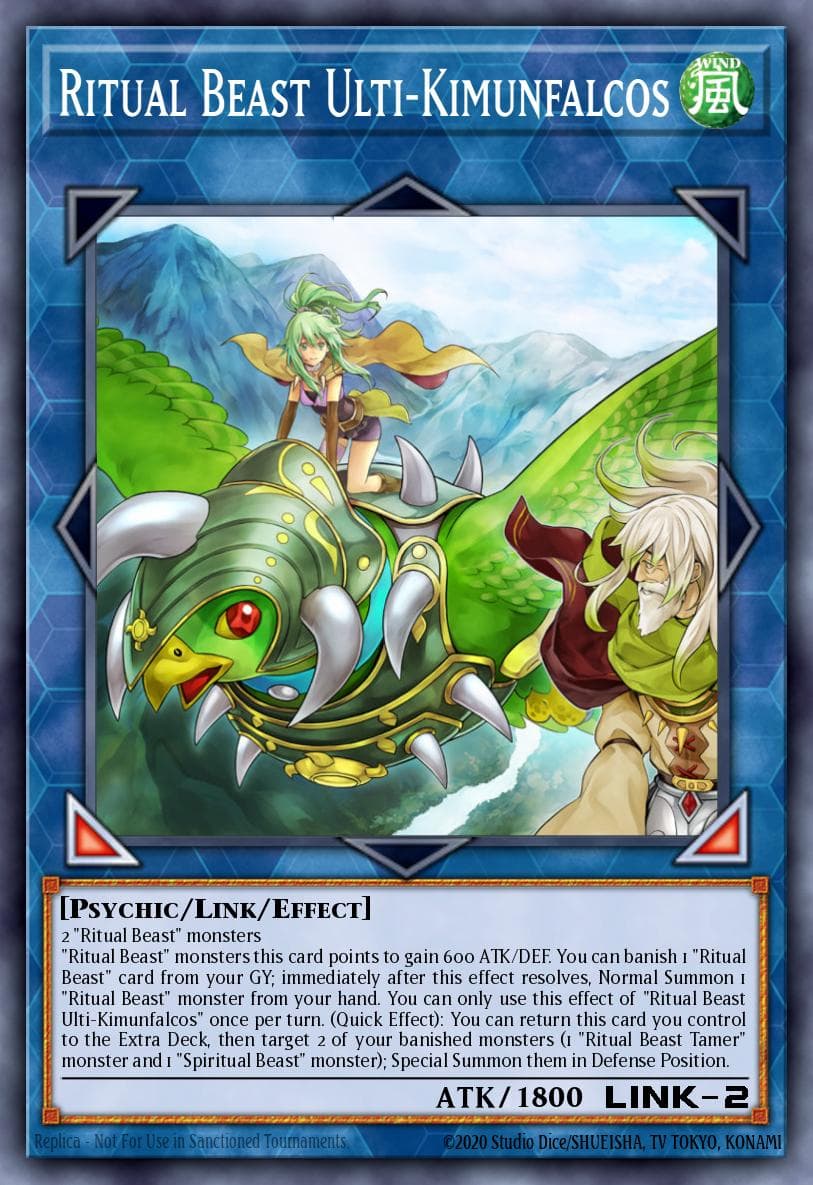 Ritual Beast Ulti-Kimunfalcos — Battles of Legend: Terminal Revenge