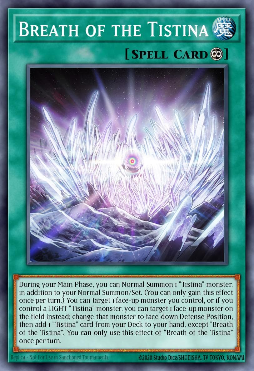Breath of the Tistina — Duelist Nexus Yu-Gi-Oh! card by N/A