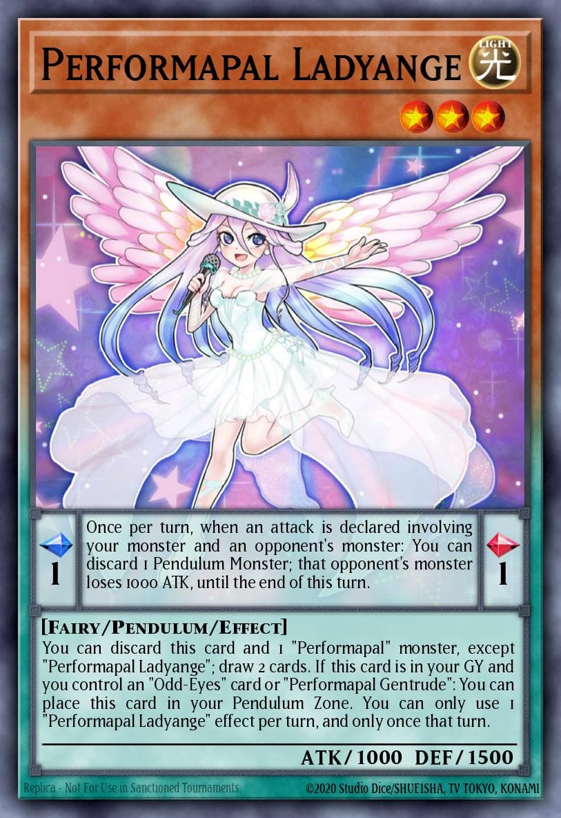 Performapal Ladyange — Dimension Force