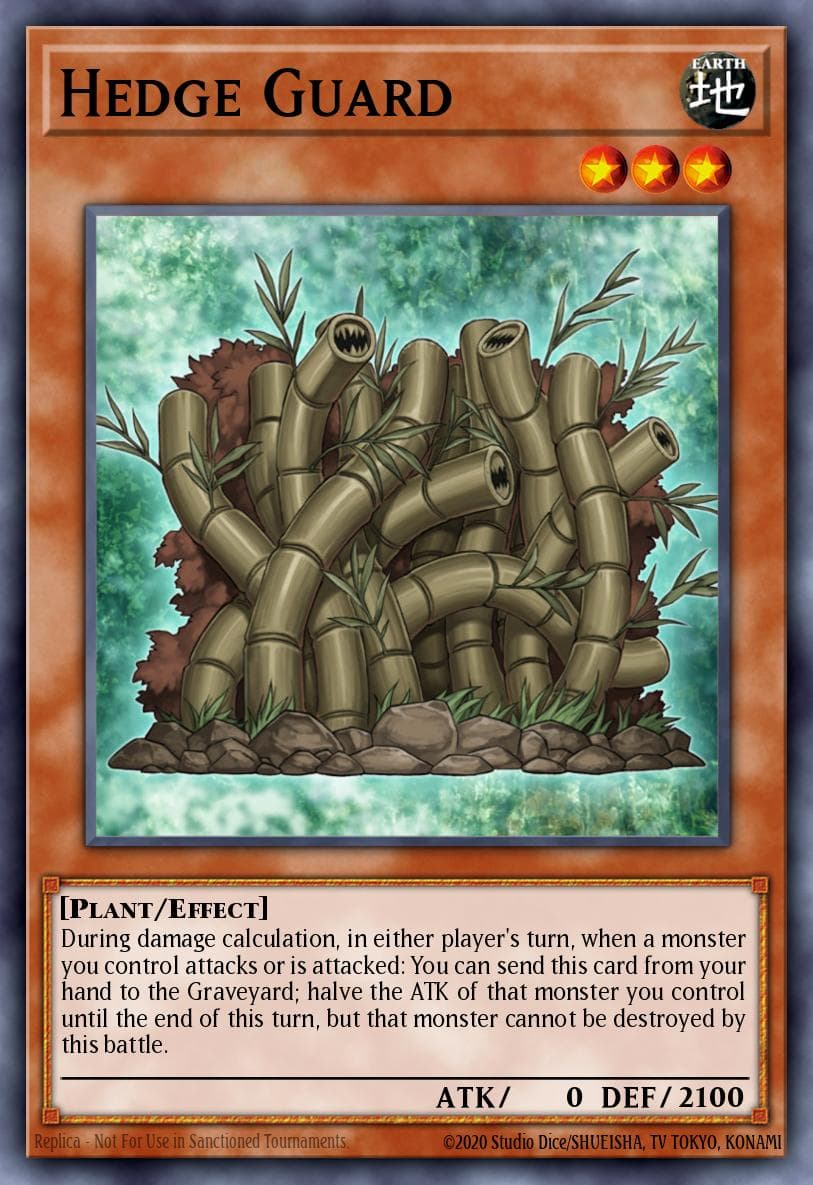 Hedge Guard — Raging Battle Yu-Gi-Oh! card by KASU