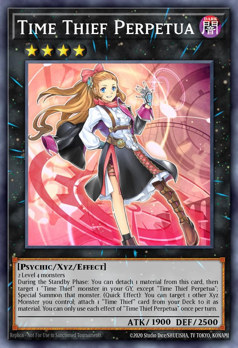 Time Thief Perpetua — Ignition Assault Yu-Gi-Oh! card by KAZUKI TAKAHASHI