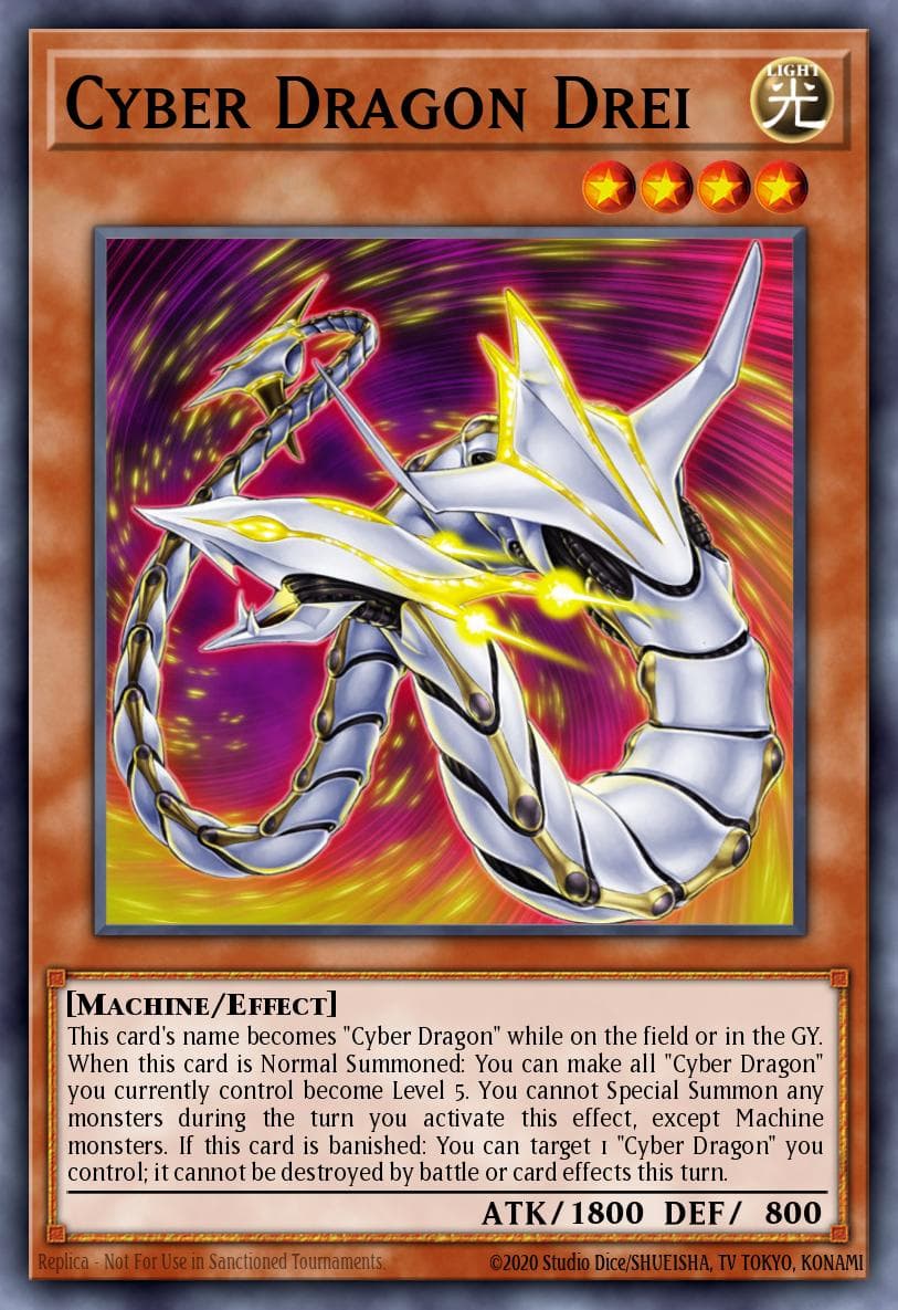 Cyber Dragon Drei — Legendary Dragon Decks
