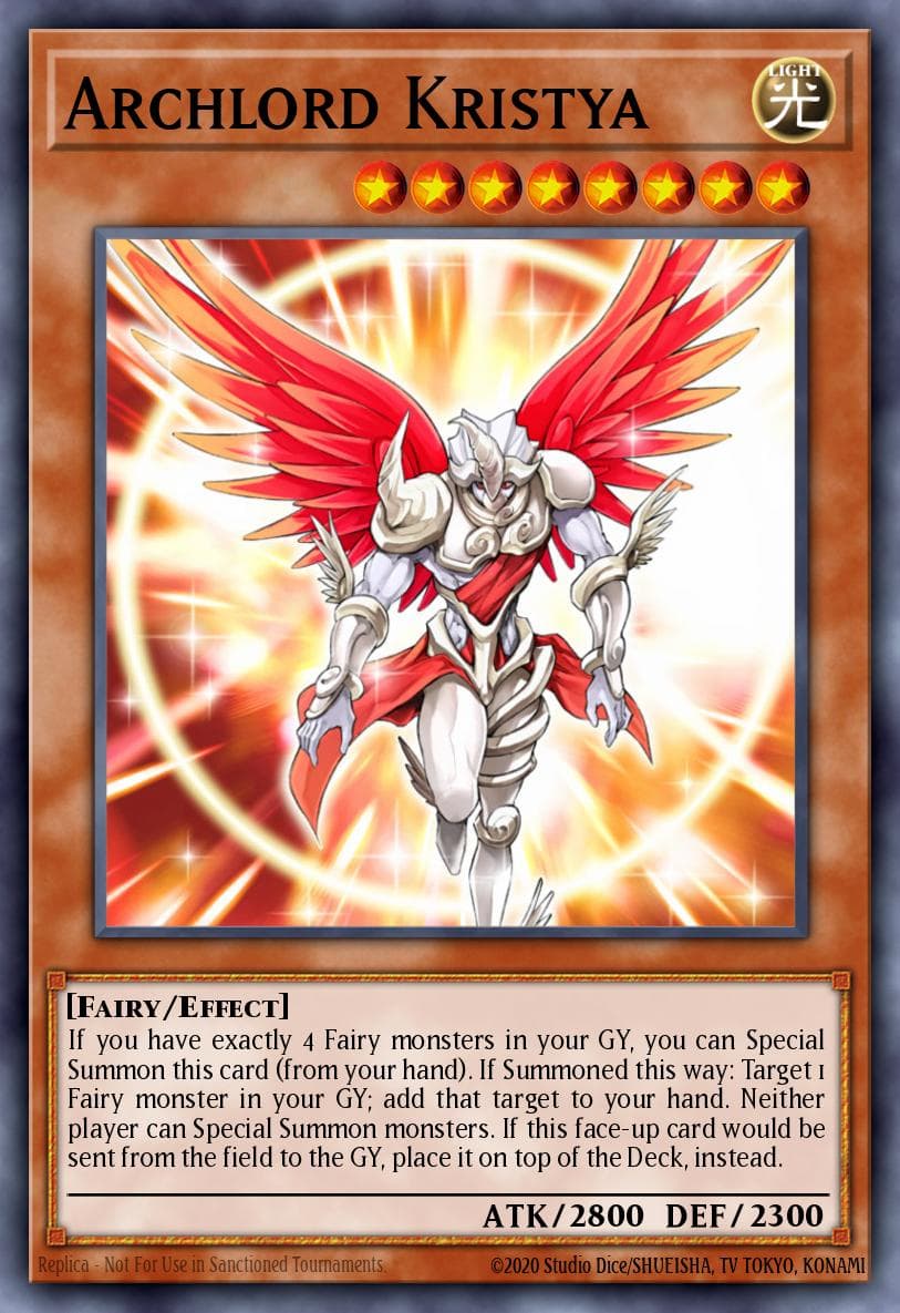 Archlord Kristya — Yu-Gi-Oh! card