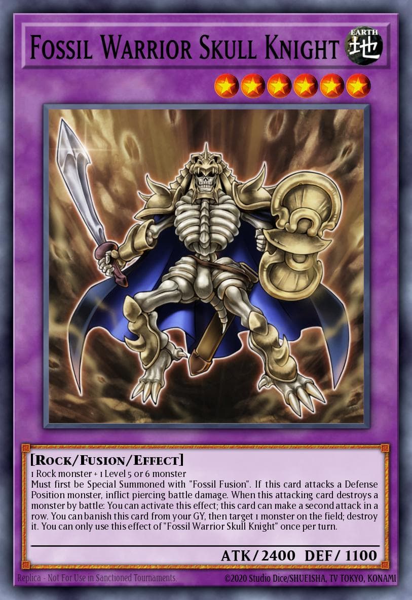 Fossil Warrior Skull Knight — Yu-Gi-Oh! card
